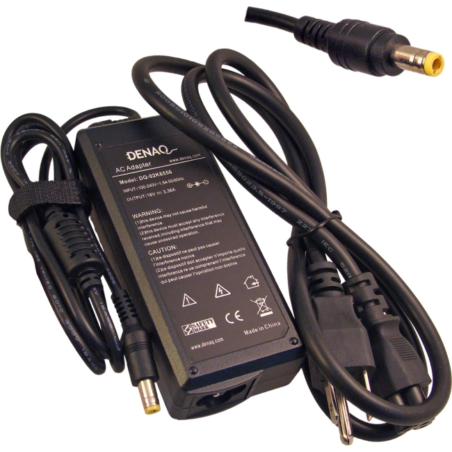 Denaq 16V 3.36A 5.5mm-2.5mm AC Adapter for IBM DQ-02K6556-5525