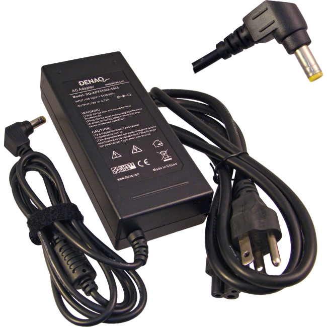 Denaq 19V 4.74A 5.5mm-2.5mm AC Adapter for ACER DQ-ADT01008-5525