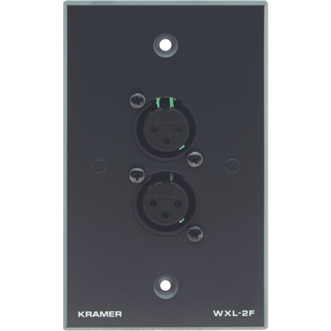 Kramer Audio Faceplate WXL-2F