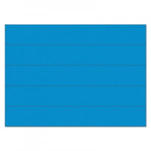 MasterVision Dry Erase Magnetic Tape Strips, Blue, 6" x 7/8", 25/Pack BVCFM2501 FM2501