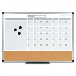 U Brands Double-Sided Dry Erase Lap Board, 12 x 9, White Surface, 10/Pack