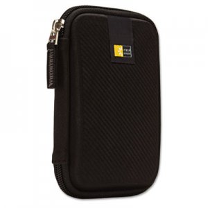 Case Logic Portable Hard Drive Case, Molded EVA, Black CLG3201314 3201314