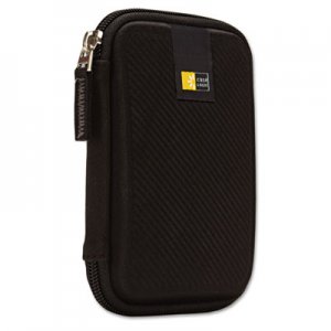 Case Logic Portable Hard Drive Case, Molded EVA, Black CLG3201314 3201314