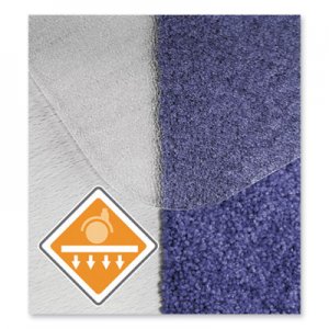 Floortex Cleartex Unomat Anti-Slip Chair Mat for Hard Floors & Flat Pile Carpets, 35 x 47 FLREC128920ERA EC128920ERA