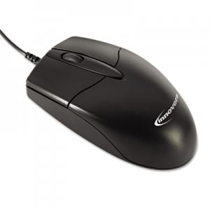 Innovera Mid-Size Optical Mouse, USB 2.0, Left/Right Hand Use, Black IVR61029