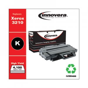 Innovera Remanufactured Black High-Yield Toner, Replacement for Xerox R1485 (106R01485), 4,100 Page-Yield IVRR486