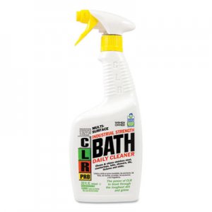 CLR PRO Bath Daily Cleaner, Light Lavender Scent, 32 oz Pump Spray, 6/Carton JELBATH32PRO BATH-32PRO