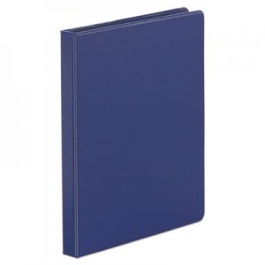 Universal Economy Non-View Round Ring Binder, 3 Rings, 0.5" Capacity, 11 x 8.5, Royal Blue UNV30402