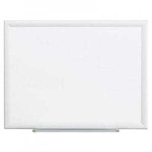 Universal Dry Erase Board, Melamine, 24 x 18, Aluminum Frame UNV44618