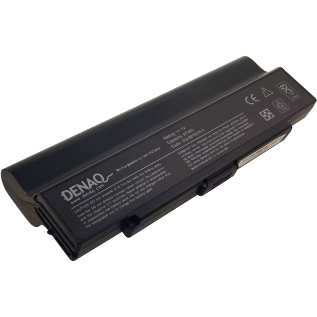 Denaq 9-Cell 6600mAh Li-Ion Laptop Battery for SONY DQ-BPS2/B-9