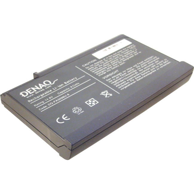 Denaq 8-Cell 5200mAh Li-Ion Laptop Battery for TOSHIBA DQ-PA3098U-8