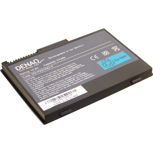 Denaq 3-Cell 2200mAh Li-Ion Laptop Battery for TOSHIBA DQ-PA3154U-3