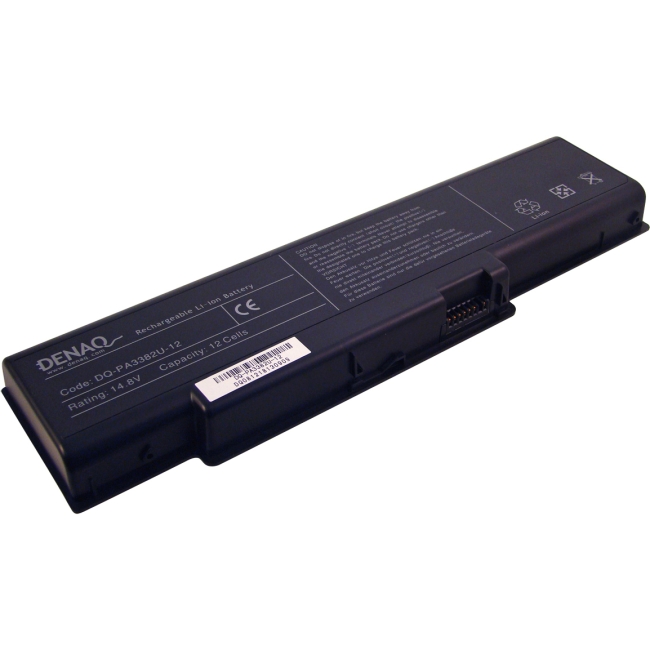 Denaq 12-Cell 7800mAh Li-Ion Laptop Battery for TOSHIBA DQ-PA3382U-12