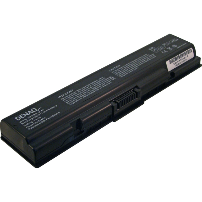 Denaq 6-Cell 4400mAh Li-Ion Laptop Battery for TOSHIBA DQ-PA3534U-6