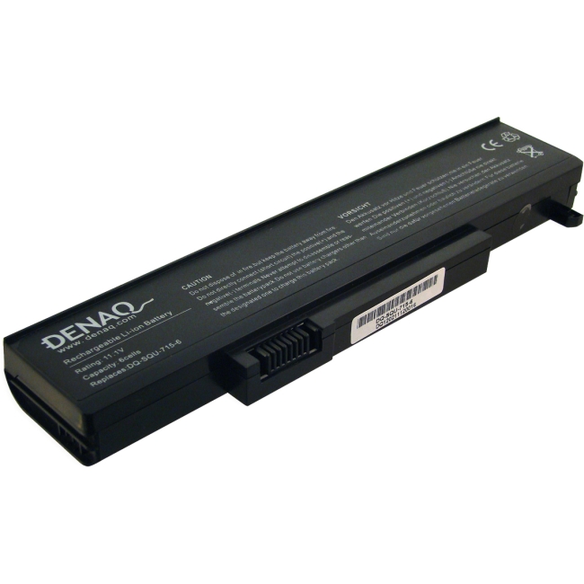 Denaq 6-Cell 5200mAh Li-Ion Laptop Battery for GATEWAY DQ-SQU-715-6