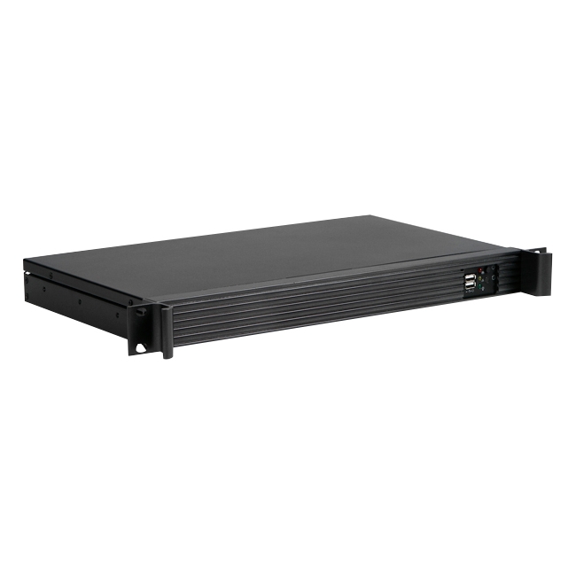 iStarUSA 1U Compact Rackmount mini-ITX Chassis D-118V2-ITX30FX8 D-118V2-ITX