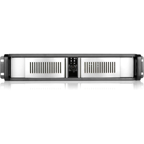 iStarUSA 2U Compact Stylish Rackmount Chassis D-200-SILVER D-200