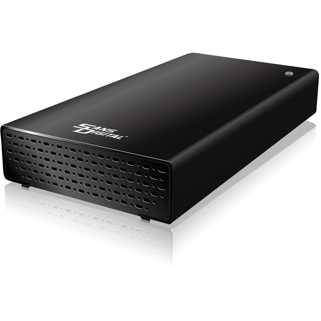 Sans Digital TowerSTOR - 1 Bay SATA to USB 3.0 / eSATA Single Bay Enclosure ST-SAN-TS1UT+B TS1UT+B