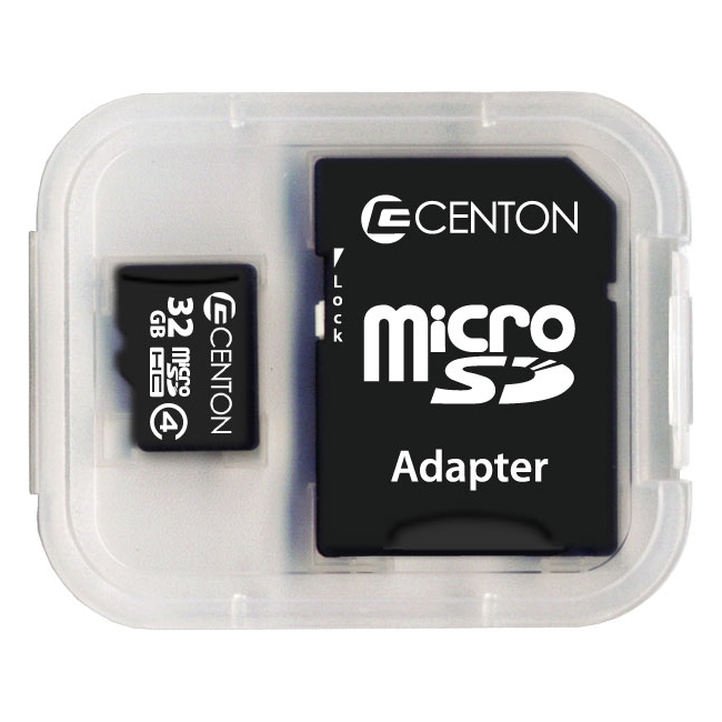 Centon 32GB microSD High Capacity (microSDHC) Card - Class 4 S1-MSDHC4-32G