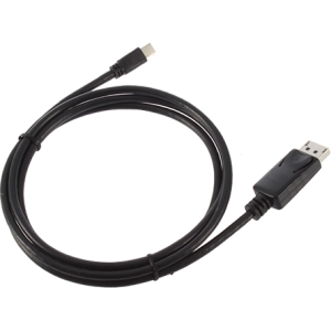4XEM 6Ft Mini DisplayPort To DisplayPort M/M Adapter Cable (Black) 4XMDPDP6