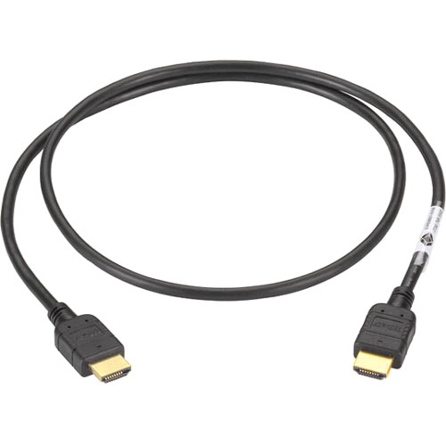 Black Box HDMI to HDMI Cable, M/M, PVC, 2-m (6.5-ft.) EVHDMI01T-002M
