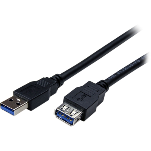 StarTech.com 6 ft Black SuperSpeed USB 3.0 Extension Cable A to A - M/F USB3SEXT6BK