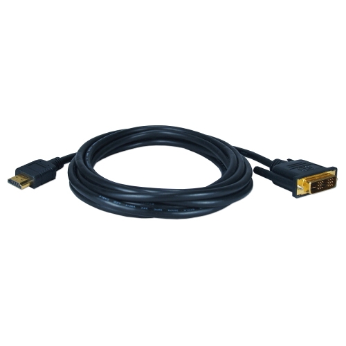 QVS Ultra High Performance HDMI Male to DVI Male HDTV/Flat Panel Digital Video Cable HDVIG-3M