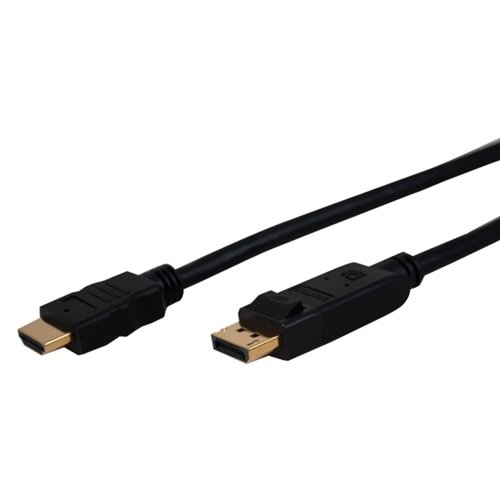 Comprehensive Standard Series DisplayPort to HDMI High Speed Cable 3ft DISP-HD-3ST