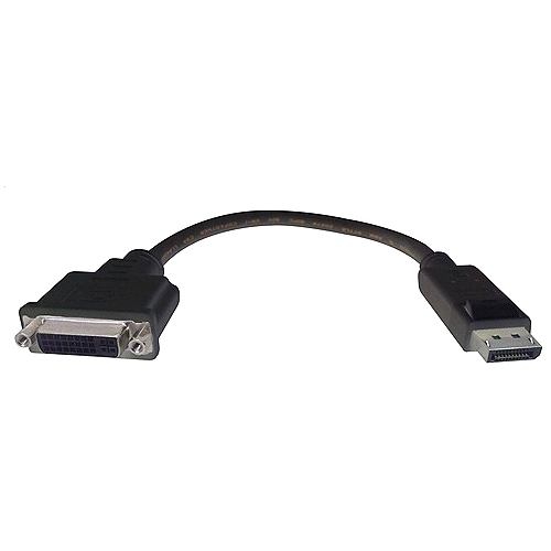 Comprehensive DisplayPort Male To DVI Female 8 Inch Cable DP2DVIF