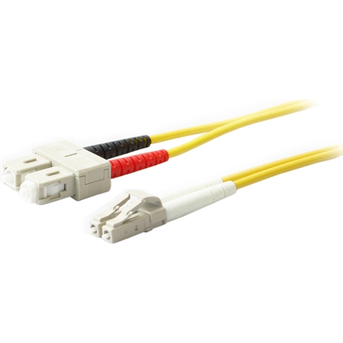 AddOn 1M Single-Mode Fiber (SMF) Duplex LC/SC Patch Cable ADD-SC-LC-1M9SMF