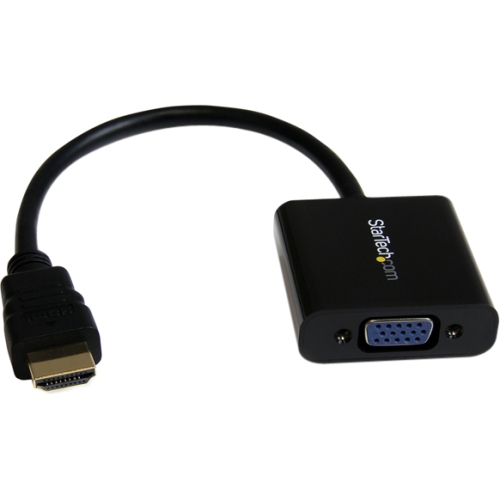 StarTech.com HDMI to VGA Adapter Converter for Desktop PC / Laptop / Ultrabook - 1920x1080 HD2VGAE2