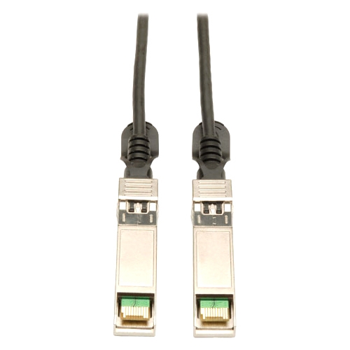 Tripp Lite 2M (6 FT.) Black SFP+ 10Gbase-CU Twinax CopperCable N280-02M-BK