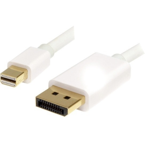 StarTech.com 3m White Mini DisplayPort to DisplayPort Adapter Cable - M/M MDP2DPMM3MW
