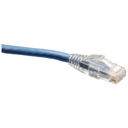 Minicom by Tripp Lite 175-ft. Cat6 Gigabit Solid Conductor Snagless Patch Cable (RJ45 M/M ) - Blue N202-175-BL