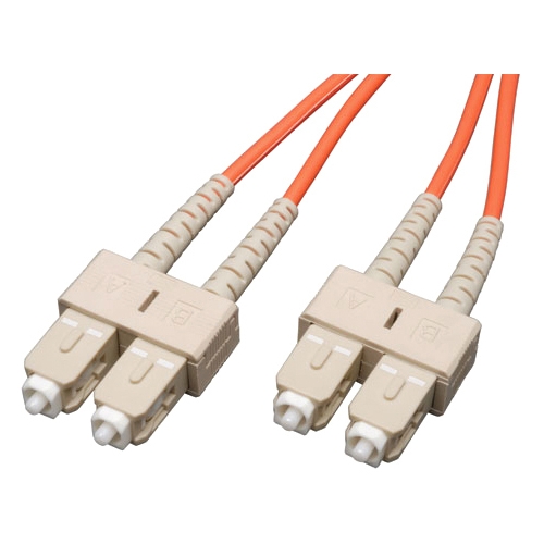 Tripp Lite 100M (328-ft.) Duplex MMF 62.5/125 Patch Cable (SC/SC) N306-100M