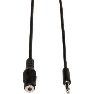 Tripp Lite 6ft 3.5mm M/F Mini-Stereo Audio Extension Cable P311-006
