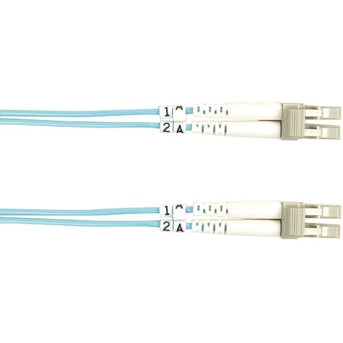 Black Box 10-GbE 50-Micron Multimode Value Line Patch Cable, LC-LC, 2-m (6.5-ft.) FO10G-002M