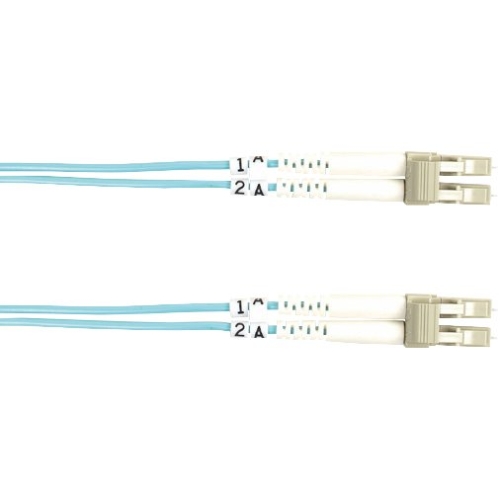 Black Box 10-GbE 50-Micron Multimode Value Line Patch Cable, LC-LC, 10-m (32.8-ft.) FO10G-010M
