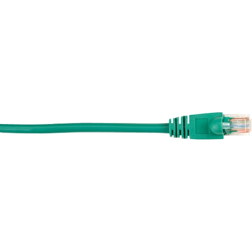 Black Box CAT5e Value Line Patch Cable, Stranded, Green, 3-ft. (0.9-m) CAT5EPC-003-GN
