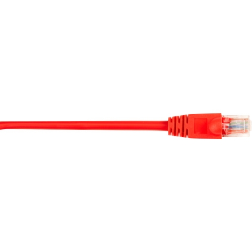 Black Box CAT5e Value Line Patch Cable, Stranded, Red, 3-ft. (0.9-m) CAT5EPC-003-RD