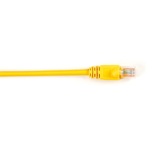 Black Box CAT5e Value Line Patch Cable, Stranded, Yellow, 3-ft. (0.9-m) CAT5EPC-003-YL