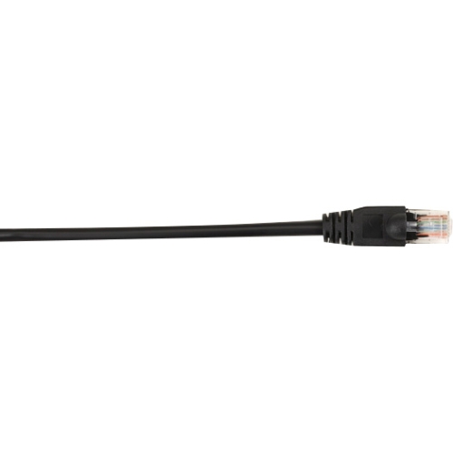 Black Box CAT5e Value Line Patch Cable, Stranded, Black, 3-ft. (0.9-m) CAT5EPC-003-BK