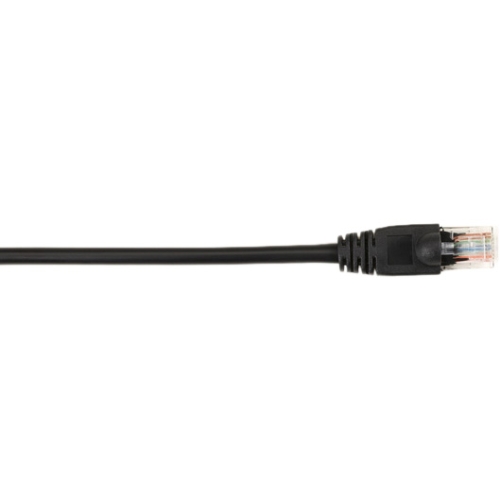 Black Box CAT5e Value Line Patch Cable, Stranded, Black, 5-ft. (1.5-m) CAT5EPC-005-BK