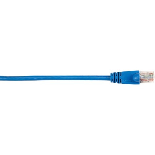 Black Box CAT6 Value Line Patch Cable, Stranded, Blue, 1-ft. (0.3-m) CAT6PC-001-BL