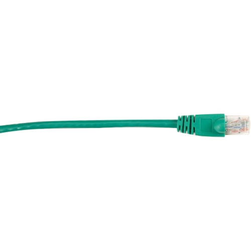 Black Box CAT6 Value Line Patch Cable, Stranded, Green, 1-ft. (0.3-m) CAT6PC-001-GN