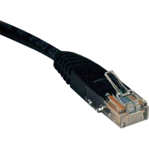 Tripp Lite 20-ft. Cat5e 350MHz Molded Cable (RJ45 M/M) - Black N002-020-BK
