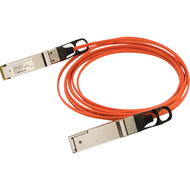 Finisar Quadwire QSFP InfiniBand Optic Network Cable FCBG410QB1C01