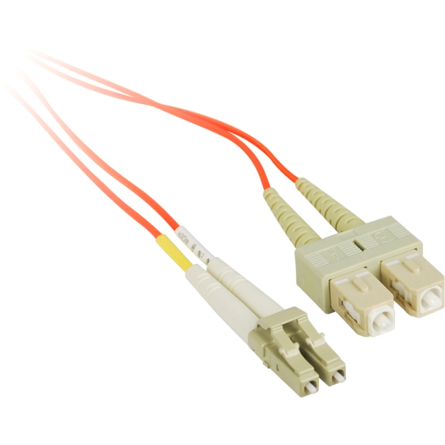 SIIG 3M Multimode 50/125 Duplex Fiber Patch Cable LC/SC CB-FE0H11-S1
