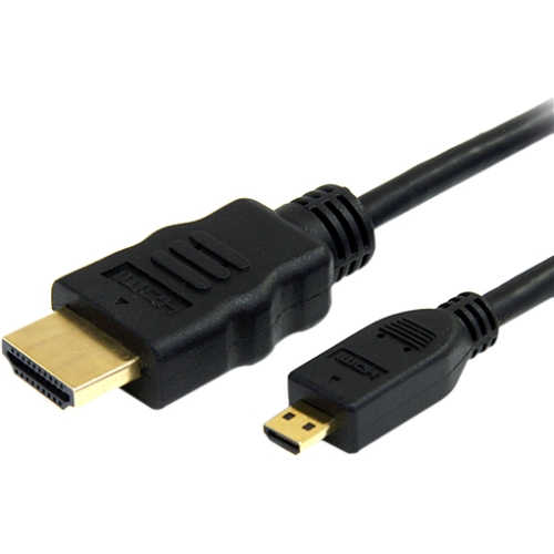 StarTech.com 3m High Speed HDMI Cable with Ethernet - HDMI to HDMI Micro - M/M HDADMM3M