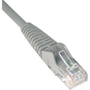 Tripp Lite 75-ft. Cat6 Gigabit Snagless Molded Patch Cable (RJ45 M/M) - Gray N201-075-GY
